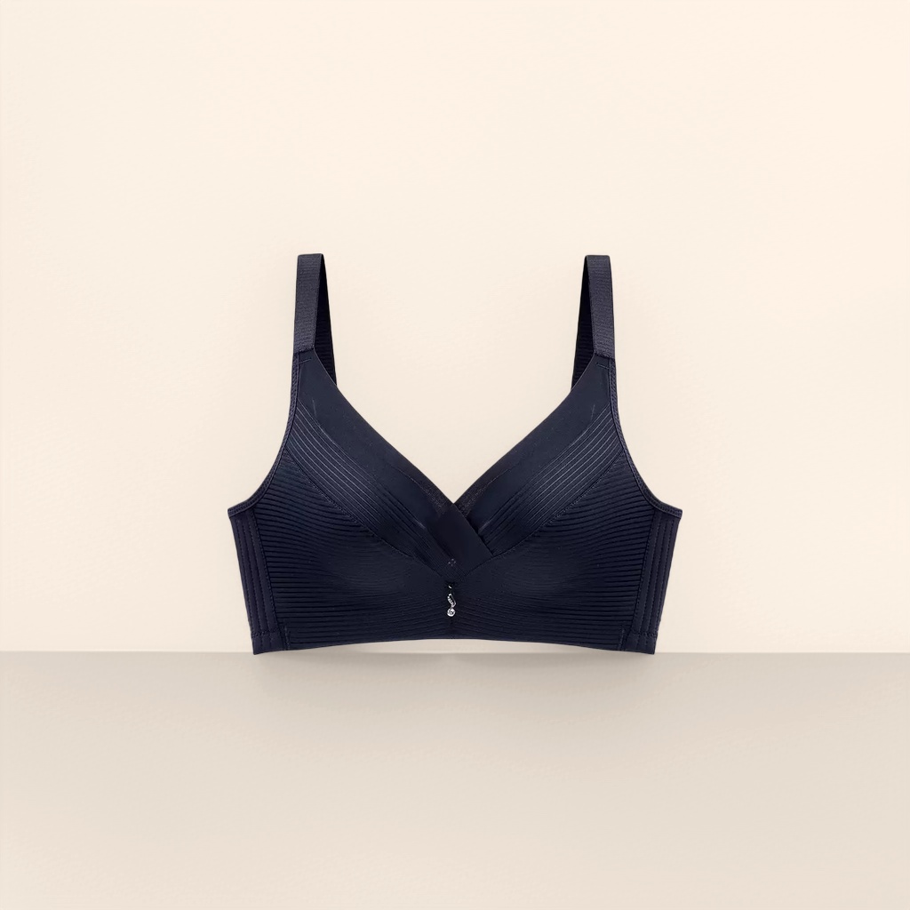Бюстгальтер синий в полоску оптом из Китая — фотография 4