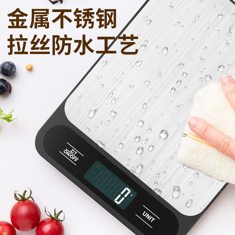 Весы кухонные Changxie 10 кг портативные оптом из Китая — фотография 3