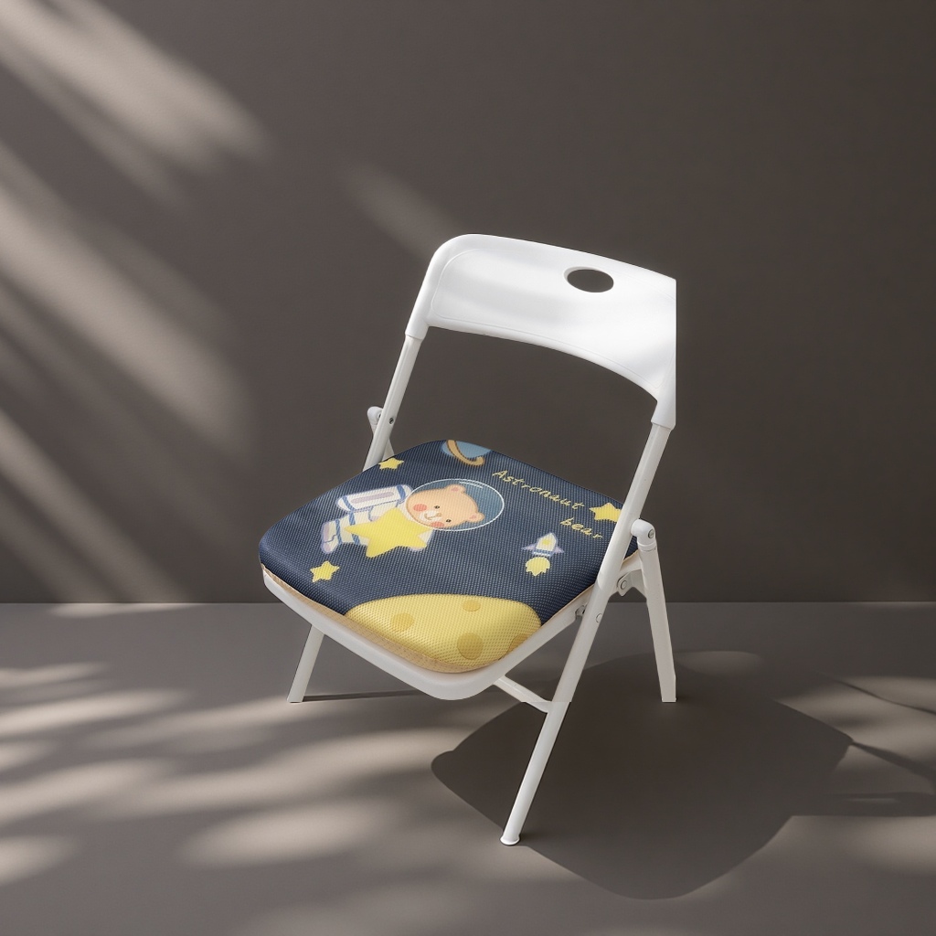 Сидушка на стул с мишкой-космонавтом оптом из Китая — фотография 5