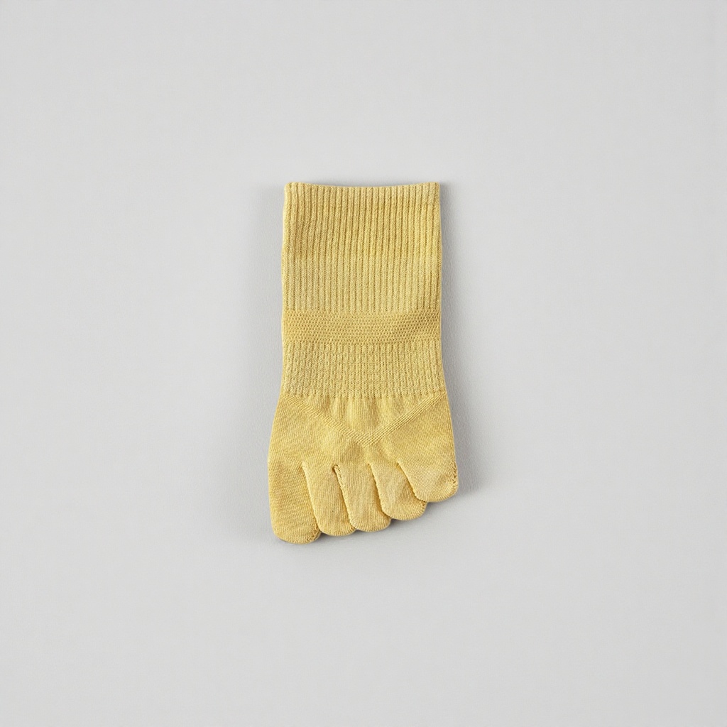 Носки пятипалые из хлопка и льна оптом из Китая — фотография 5