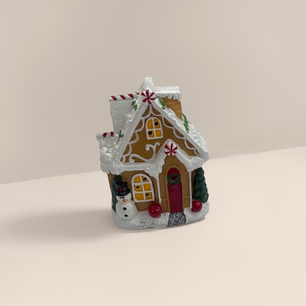 Декор новогодний «Пряничный домик» оптом из Китая — фотография 5