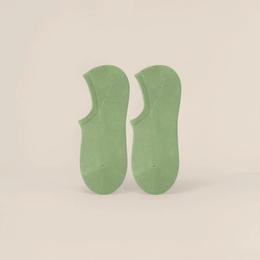 Следки из ледяного шёлка салатовые оптом из Китая — фотография 2