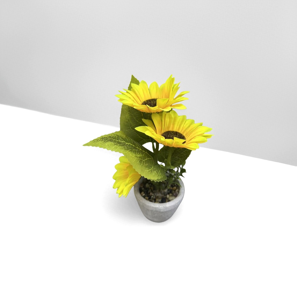Подсолнух декоративный в горшке оптом из Китая — фотография 3