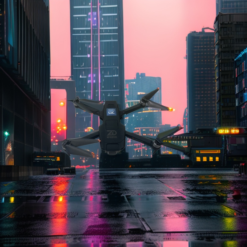 Дрон складной с камерой 4K оптом из Китая — фотография 5