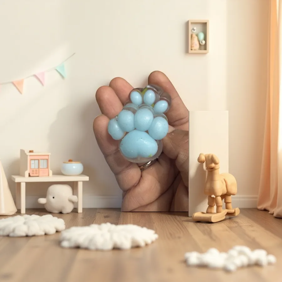 Шар декоративный голубой оптом из Китая — фотография 2