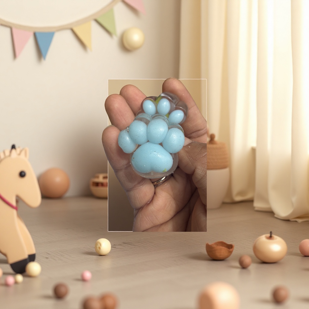 Шар декоративный голубой оптом из Китая — фотография 4