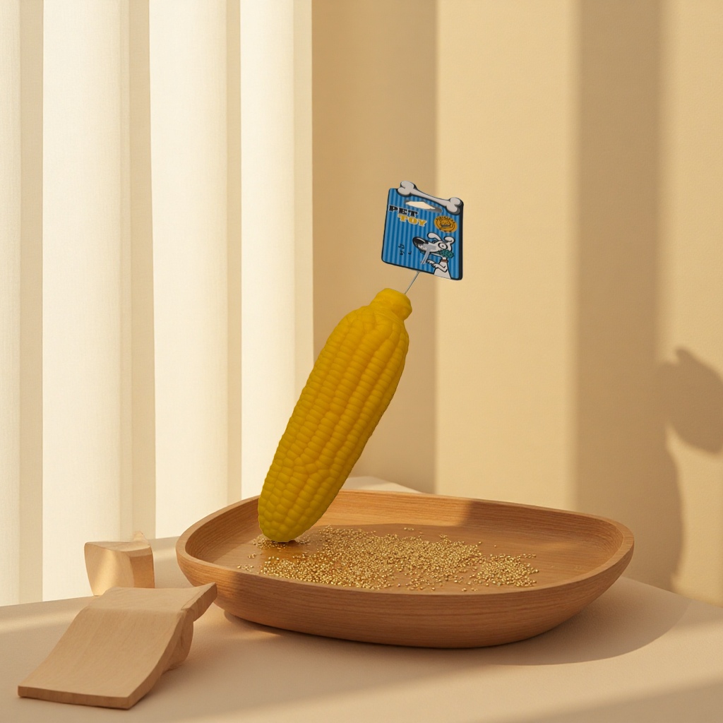 Игрушка для собак «Кукуруза» жевательная оптом из Китая — фотография 3