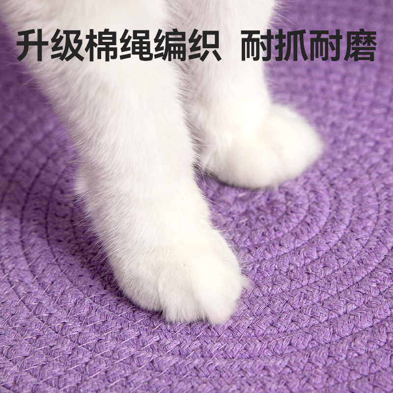 Лежанка плетёная для кошки с подстилкой оптом из Китая — фотография 5