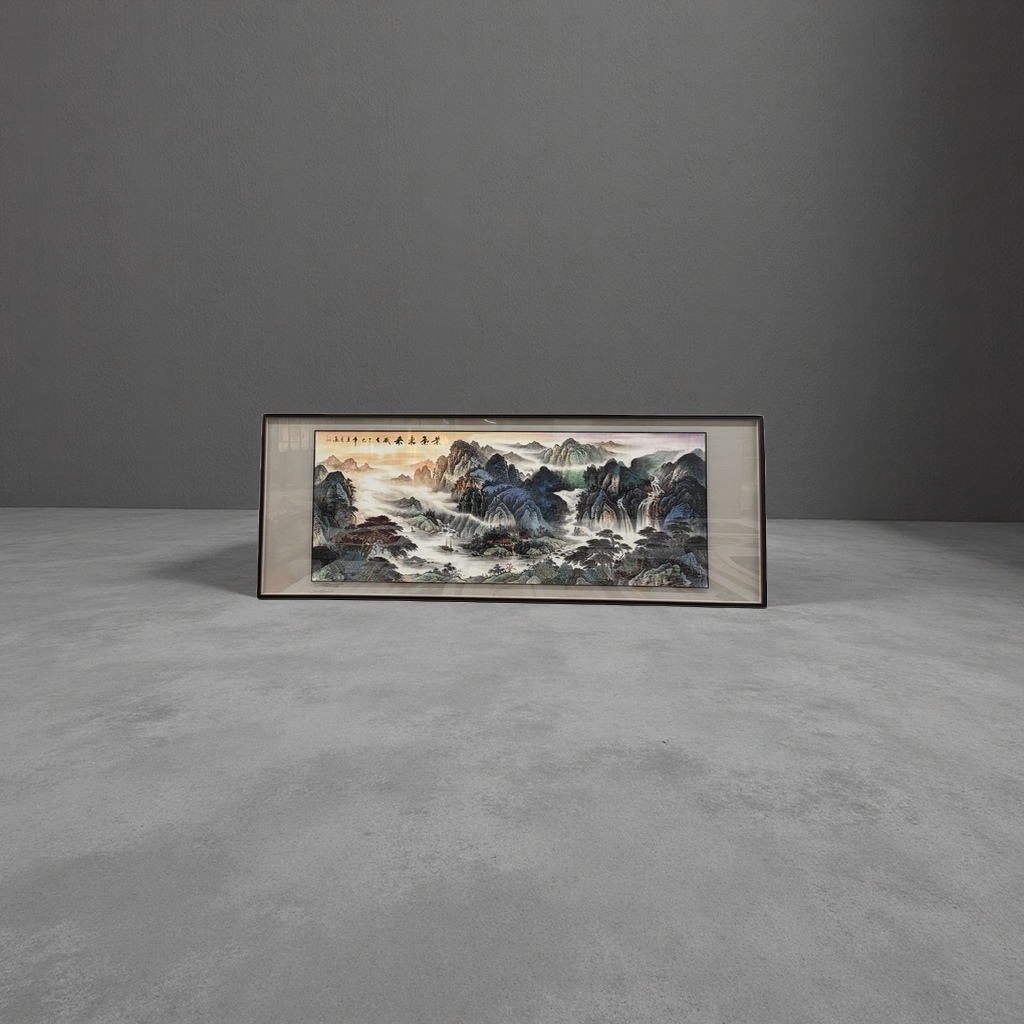 Картина настенная в китайском ретро-стиле оптом из Китая — фотография 5