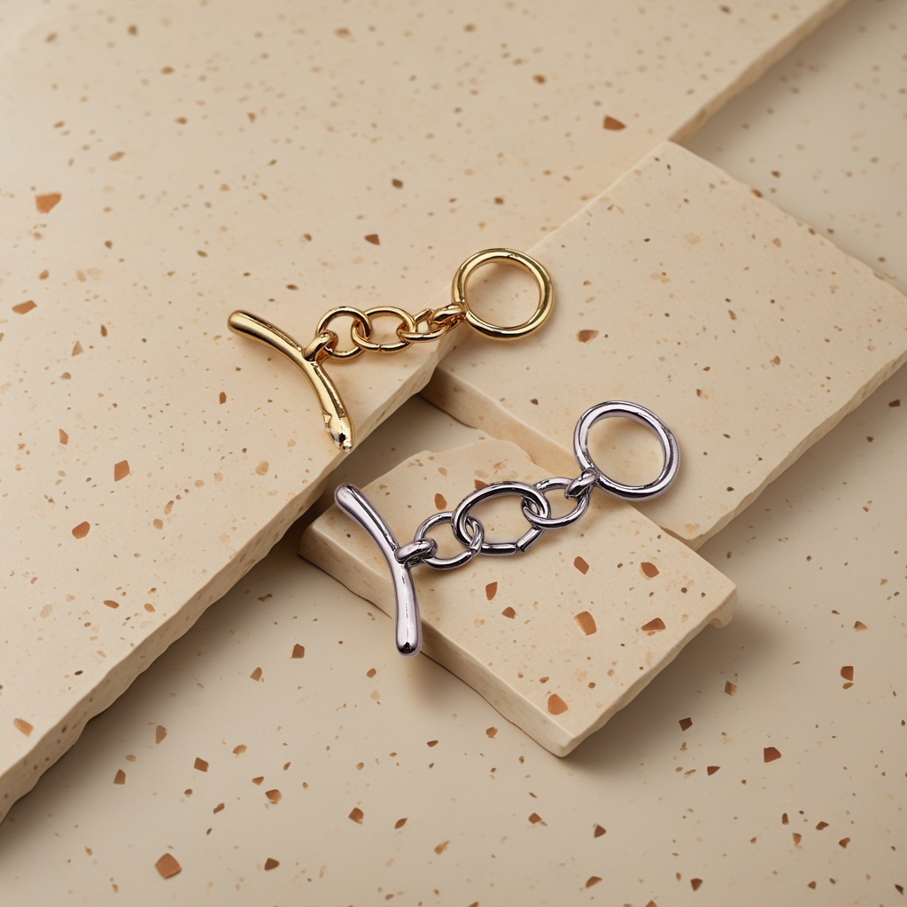 Серьги-конго витые под золото 18K оптом из Китая — фотография 5