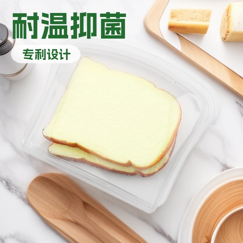 Пакет силиконовый для продуктов 800 мл оптом из Китая — фотография 5