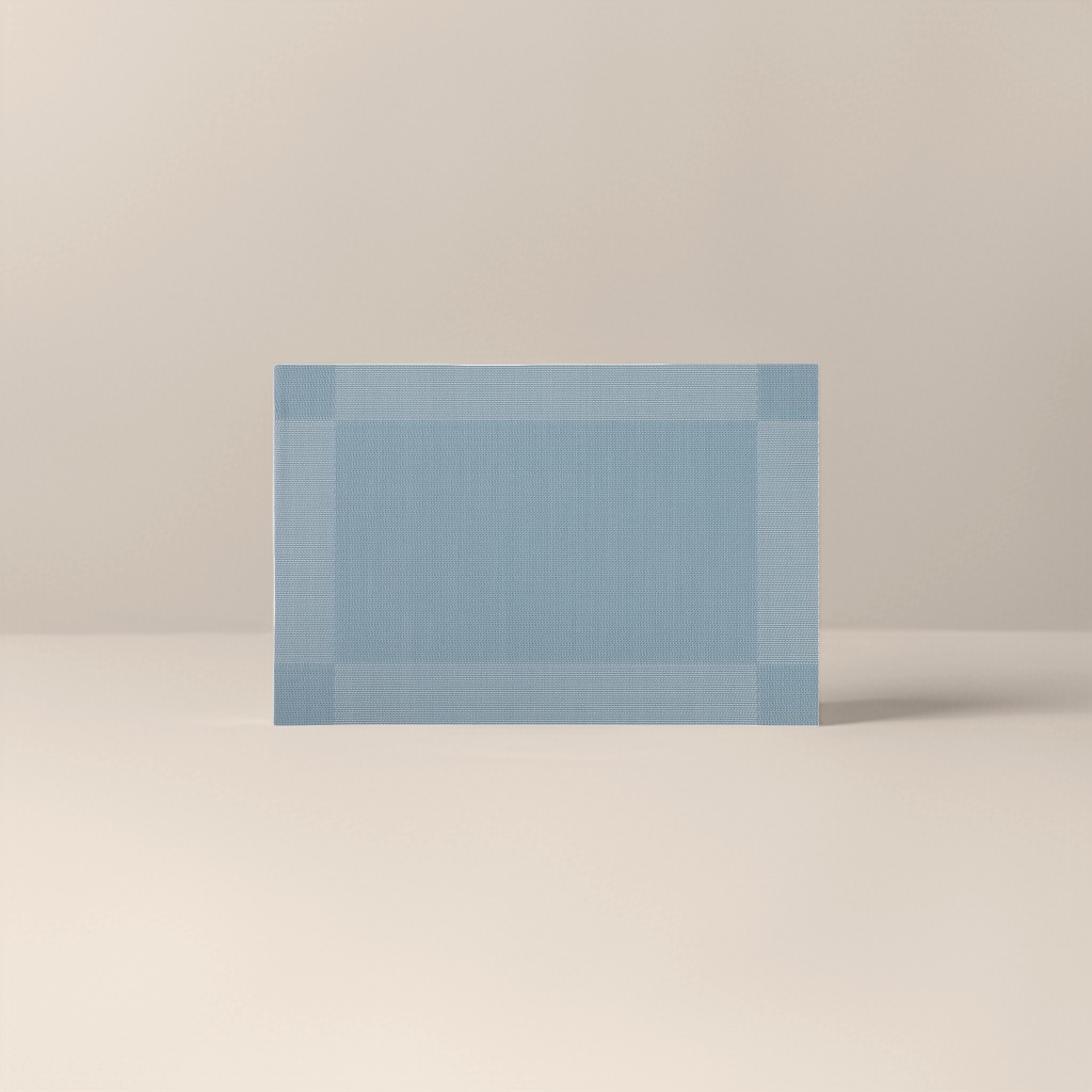 Салфетка сервировочная в голубую полоску 30×45 см оптом из Китая — фотография 3