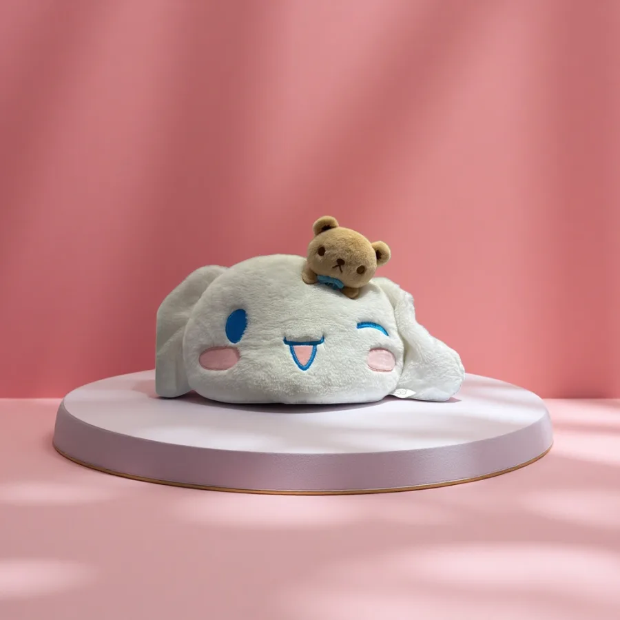 Игрушка мягкая: белый мишка с медвежонком оптом из Китая — фотография 2