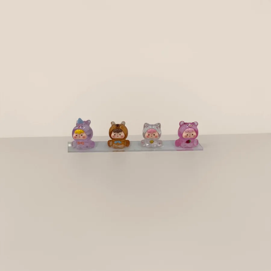 Фигурки-куклы прозрачные мультяшные оптом из Китая — фотография 2
