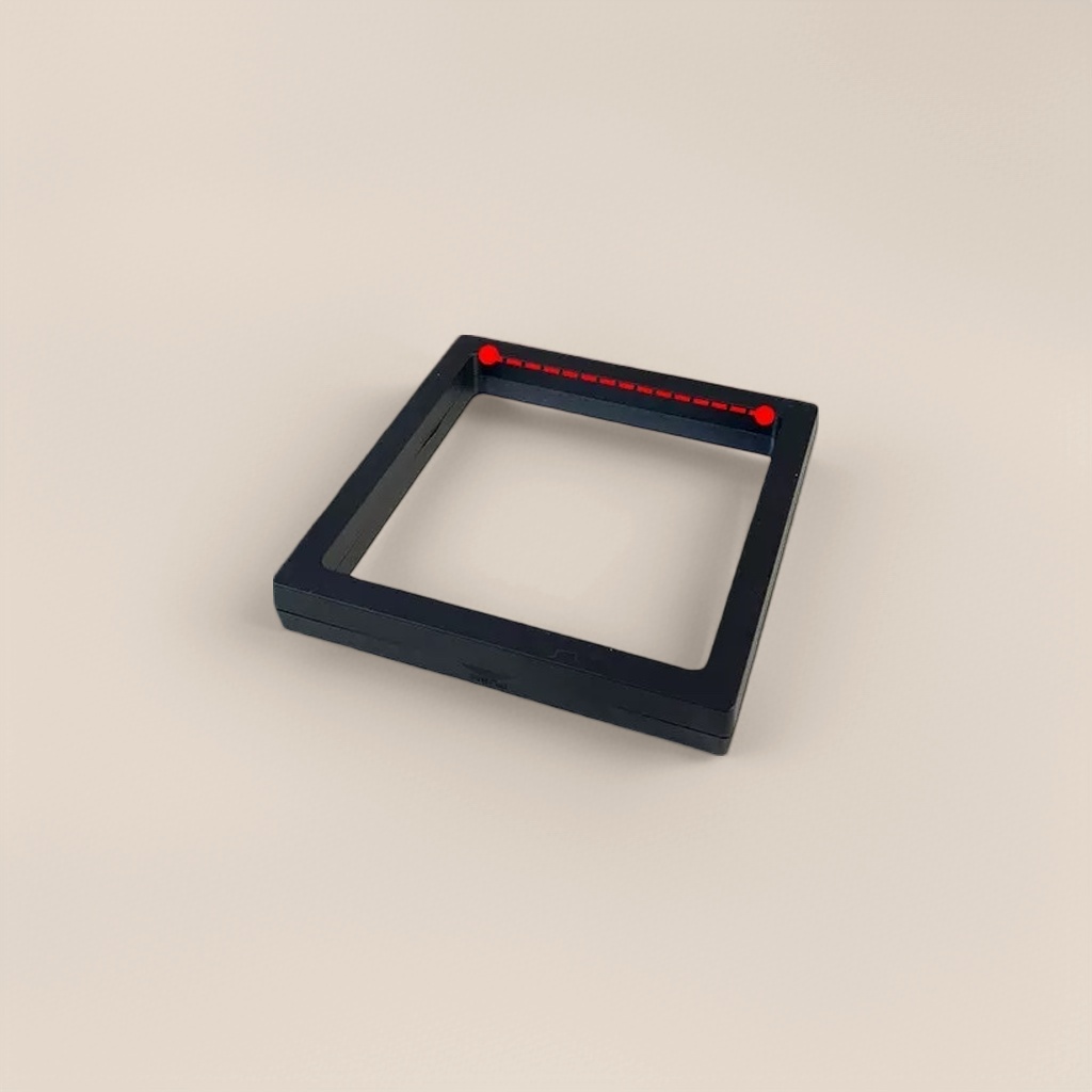 Фоторамка деревянная квадратная чёрная 14×14 оптом из Китая — фотография 3