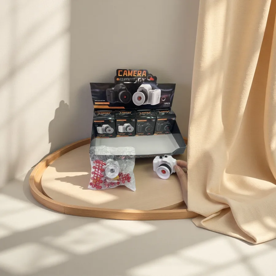 Фотоаппарат игрушечный детский белый оптом из Китая — фотография 2