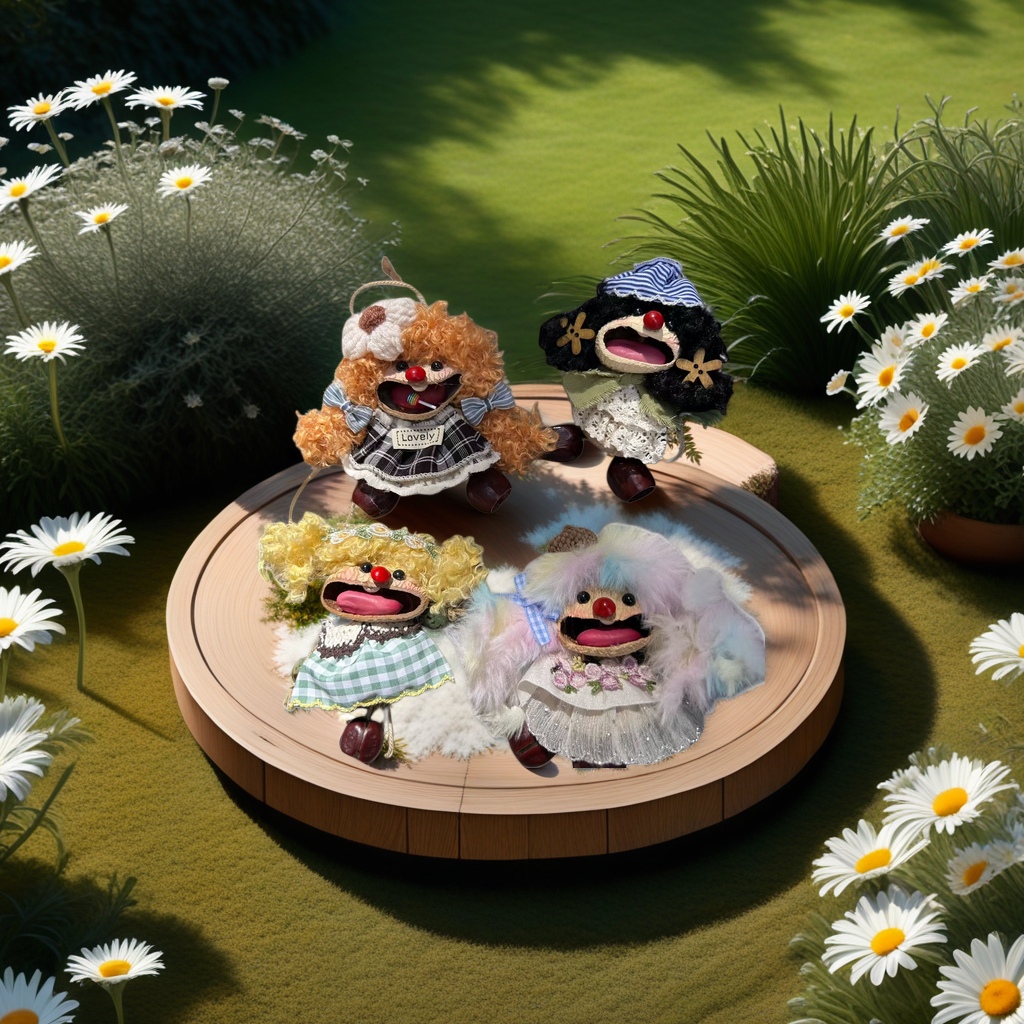 Игрушка мягкая клоун декоративная подушка оптом из Китая — фотография 5