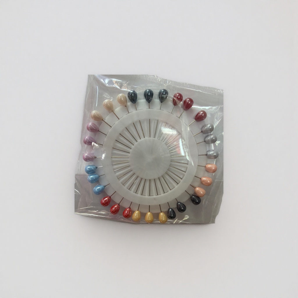 Шпильки для волос с бусинами набор 100 штук оптом из Китая — фотография 3