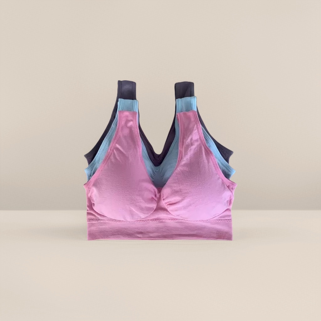 Топ спортивный розовый без косточек оптом из Китая — фотография 5