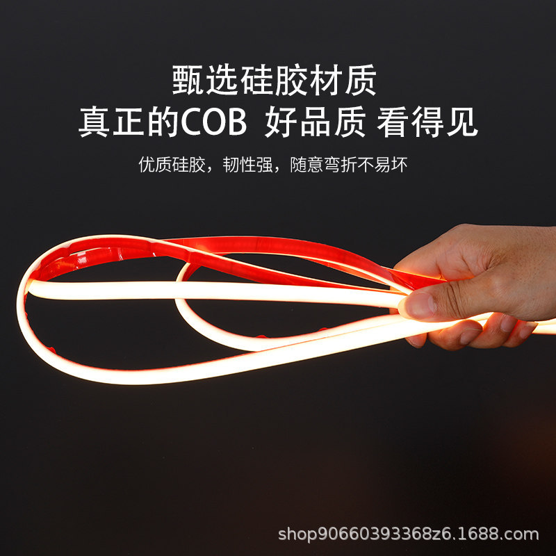 Лента светодиодная COB 24 В влагозащищённая оптом из Китая — фотография 4