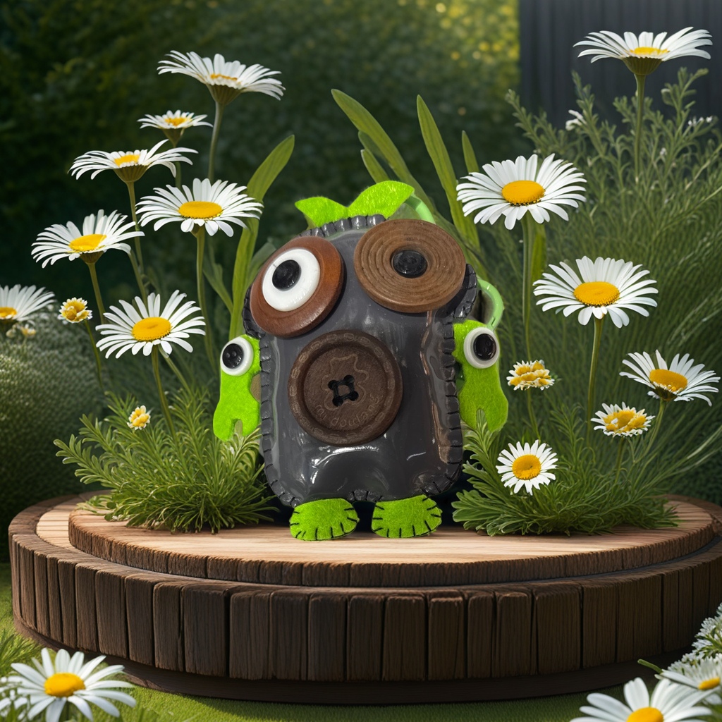 Игрушка мягкая монстрик зелёный подушка оптом из Китая — фотография 5