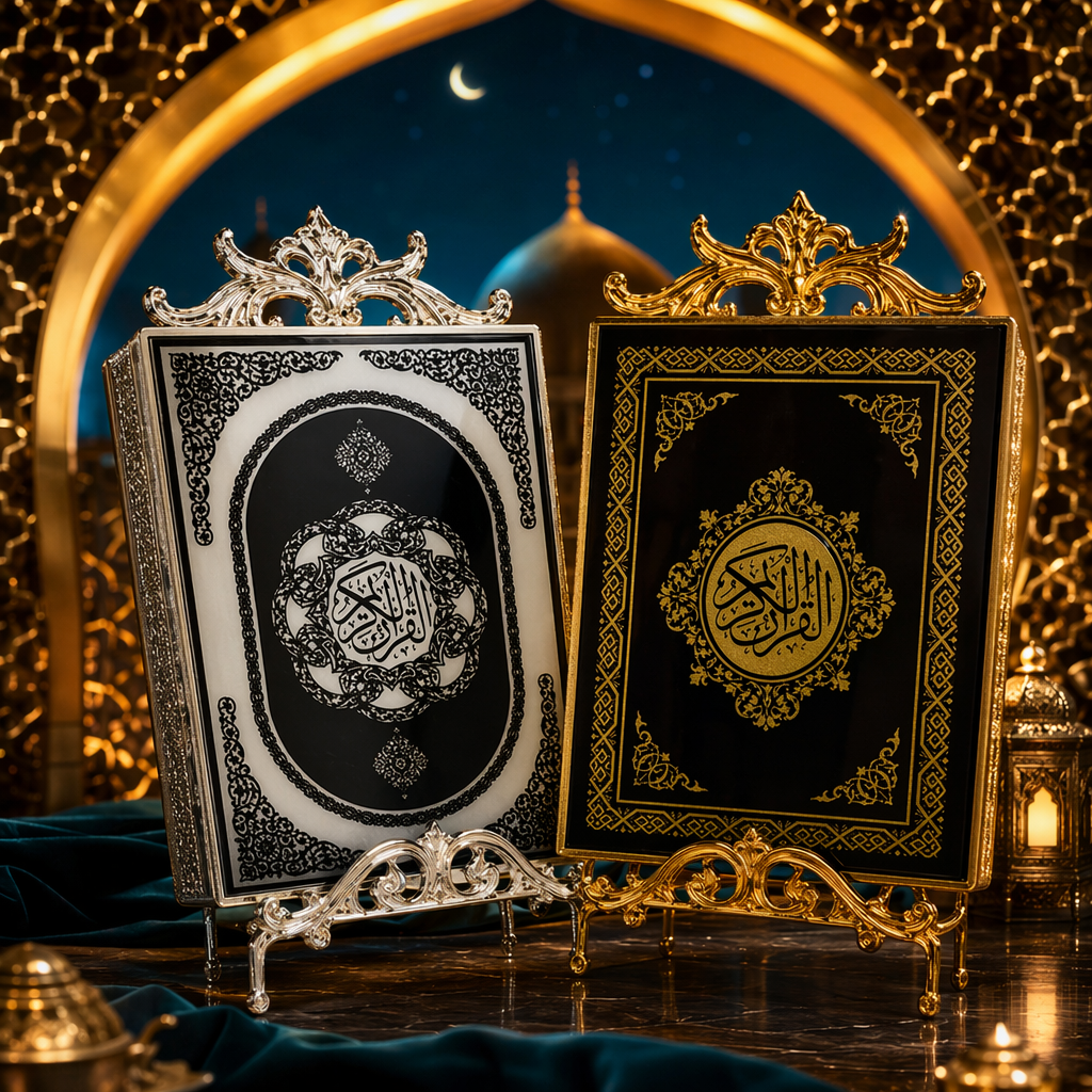Книга декоративная с исламской каллиграфией оптом из Китая — фотография 4