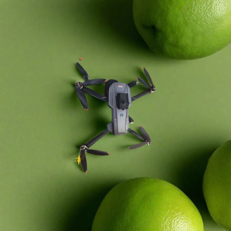 Квадрокоптер складной с камерой 4K серый оптом из Китая — фотография 2