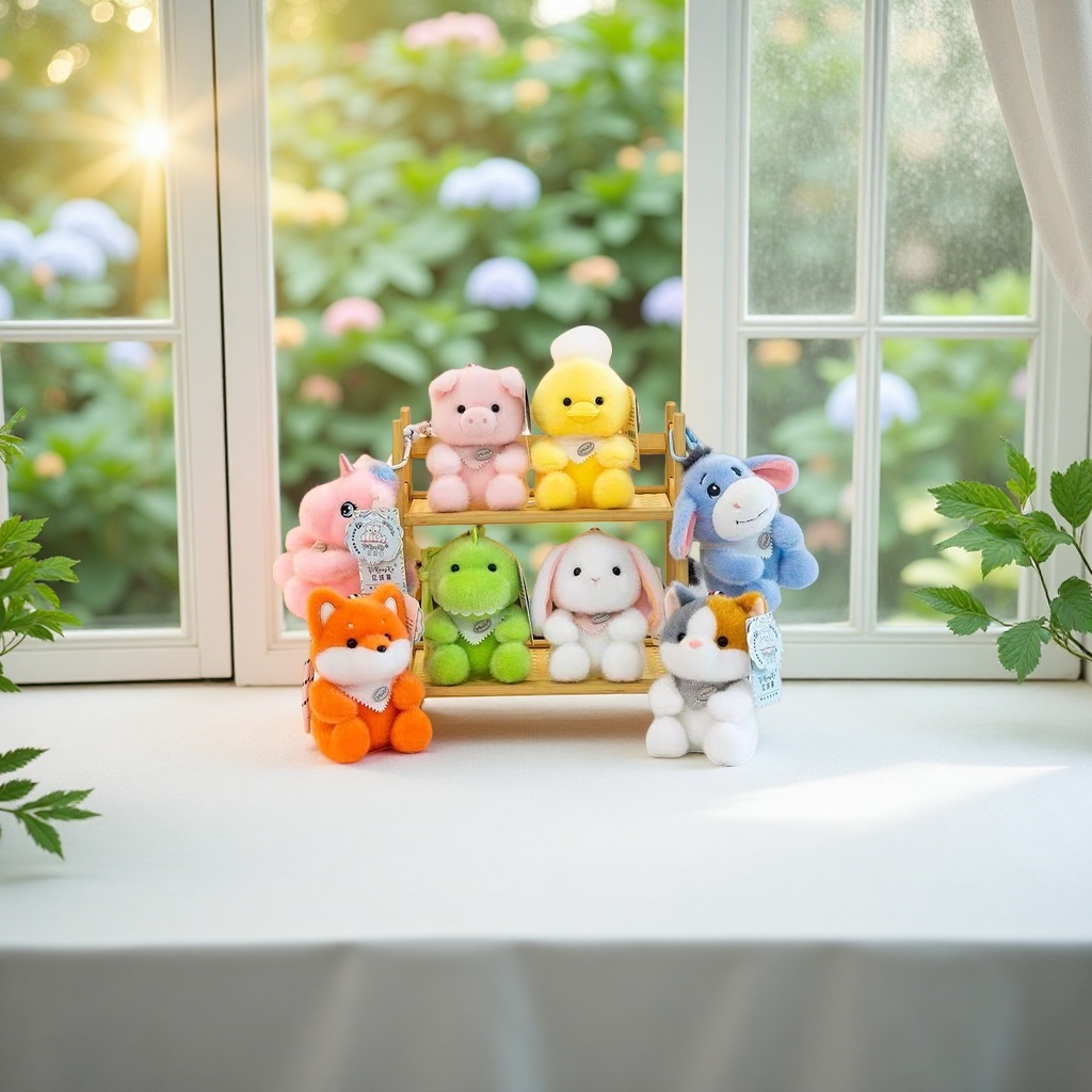 Игрушка мягкая зверушка-подушка оптом из Китая — фотография 3