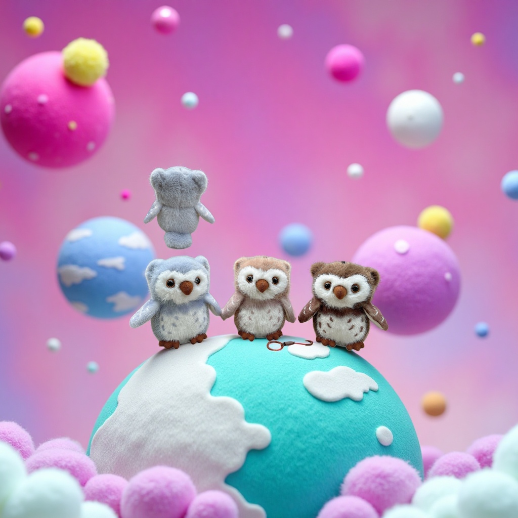 Игрушка мягкая сова декоративная подушка оптом из Китая — фотография 3