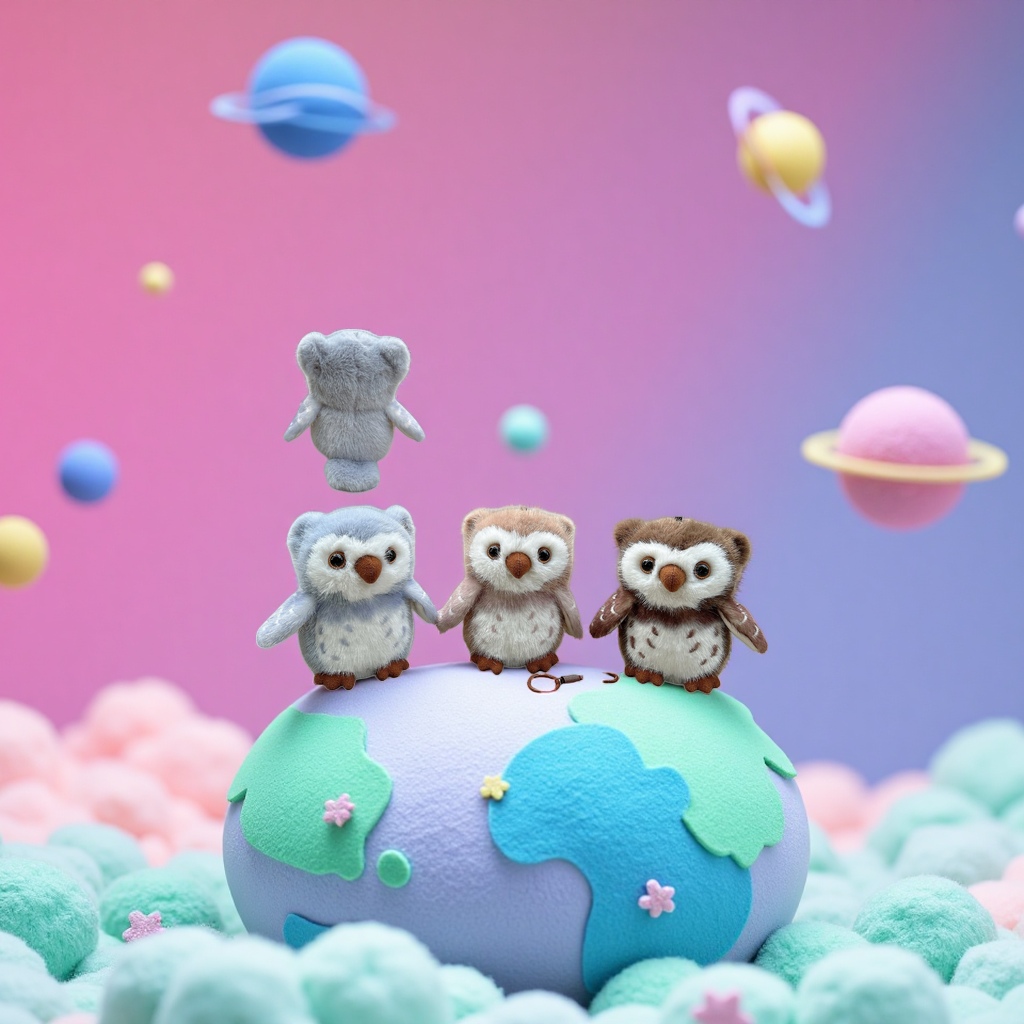 Игрушка мягкая сова декоративная подушка оптом из Китая — фотография 5