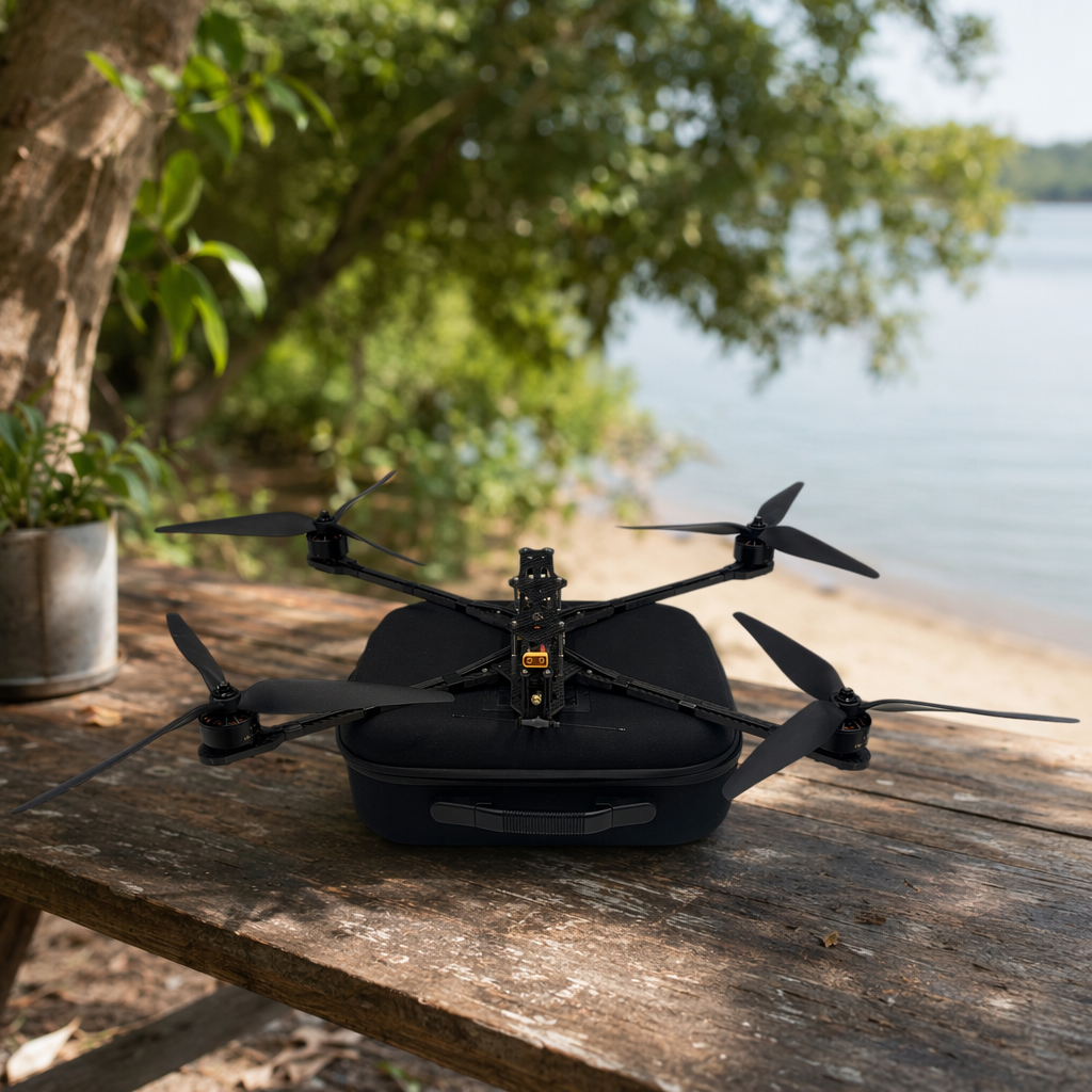 Квадрокоптер FPV с подвесом и камерой оптом из Китая — фотография 3