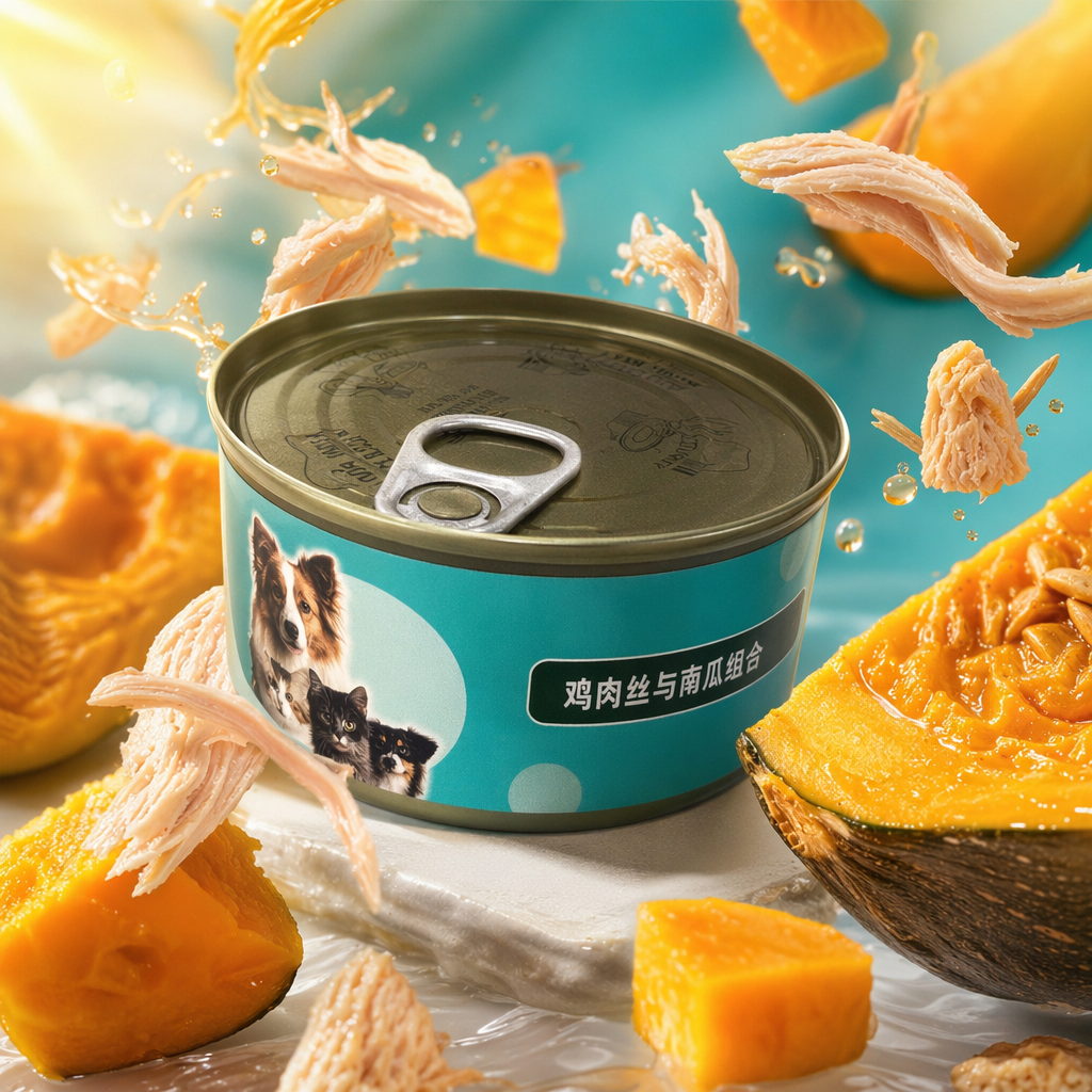 Консервы для кошек с овощами оптом из Китая — фотография 4