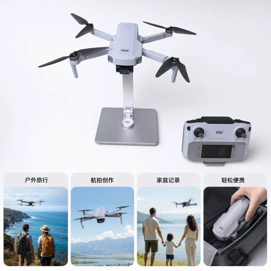 Квадрокоптер F5s Pro белый с камерой оптом из Китая — фотография 2