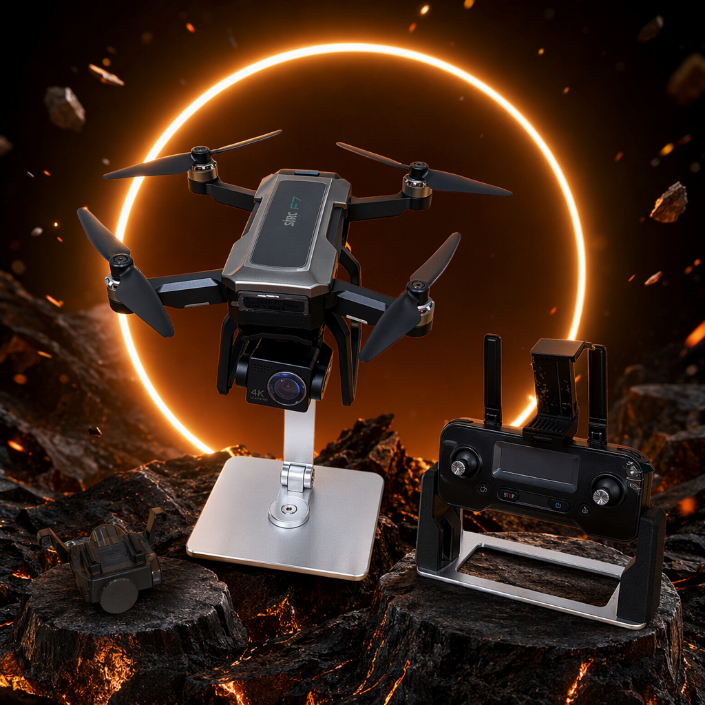 Квадрокоптер F7 4K Pro складной с камерой оптом из Китая — фотография 4