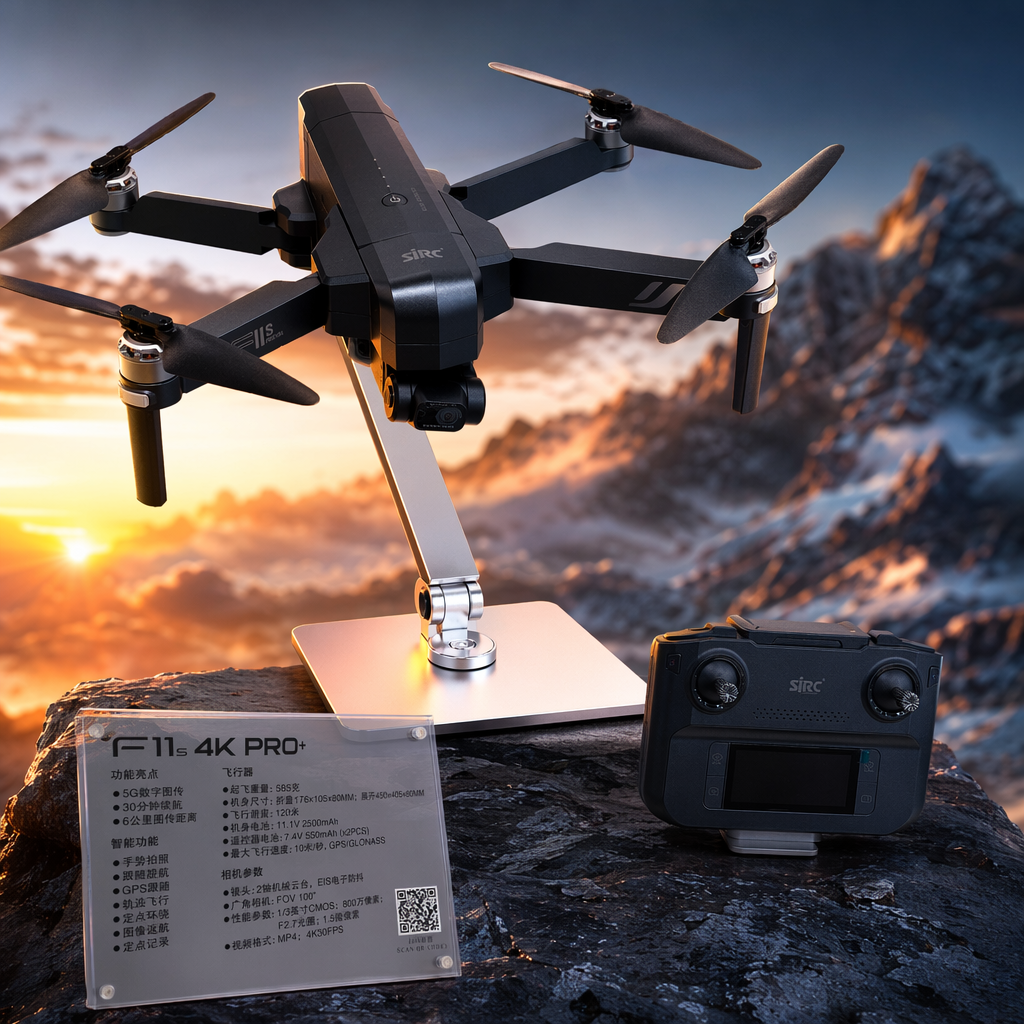 Квадрокоптер F11s 4K Pro складной оптом из Китая — фотография 4