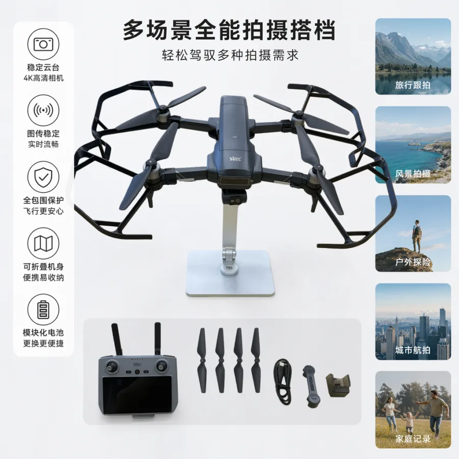 Квадрокоптер F22 s2+ XR складной с камерой оптом из Китая — фотография 2