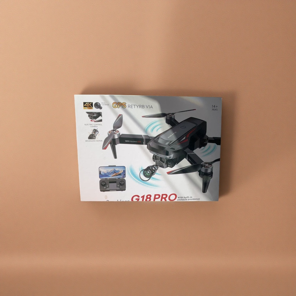 Квадрокоптер складной G18 PRO с двумя камерами оптом из Китая — фотография 4