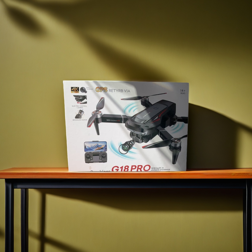 Квадрокоптер складной G18 PRO с двумя камерами оптом из Китая — фотография 5