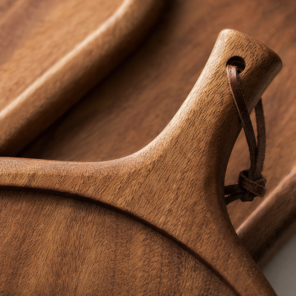 Доска разделочная из массива дерева утолщённая оптом из Китая — фотография 5