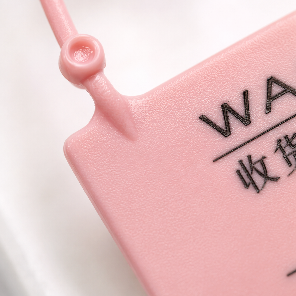 Наклейки-пломбы розовые для документов оптом из Китая — фотография 5