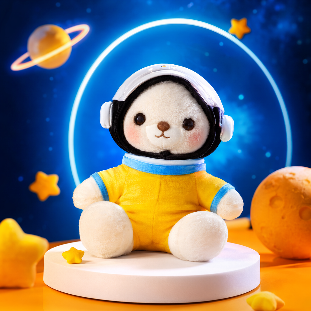 Мягкая игрушка космонавт плюшевая оптом из Китая — фотография 4