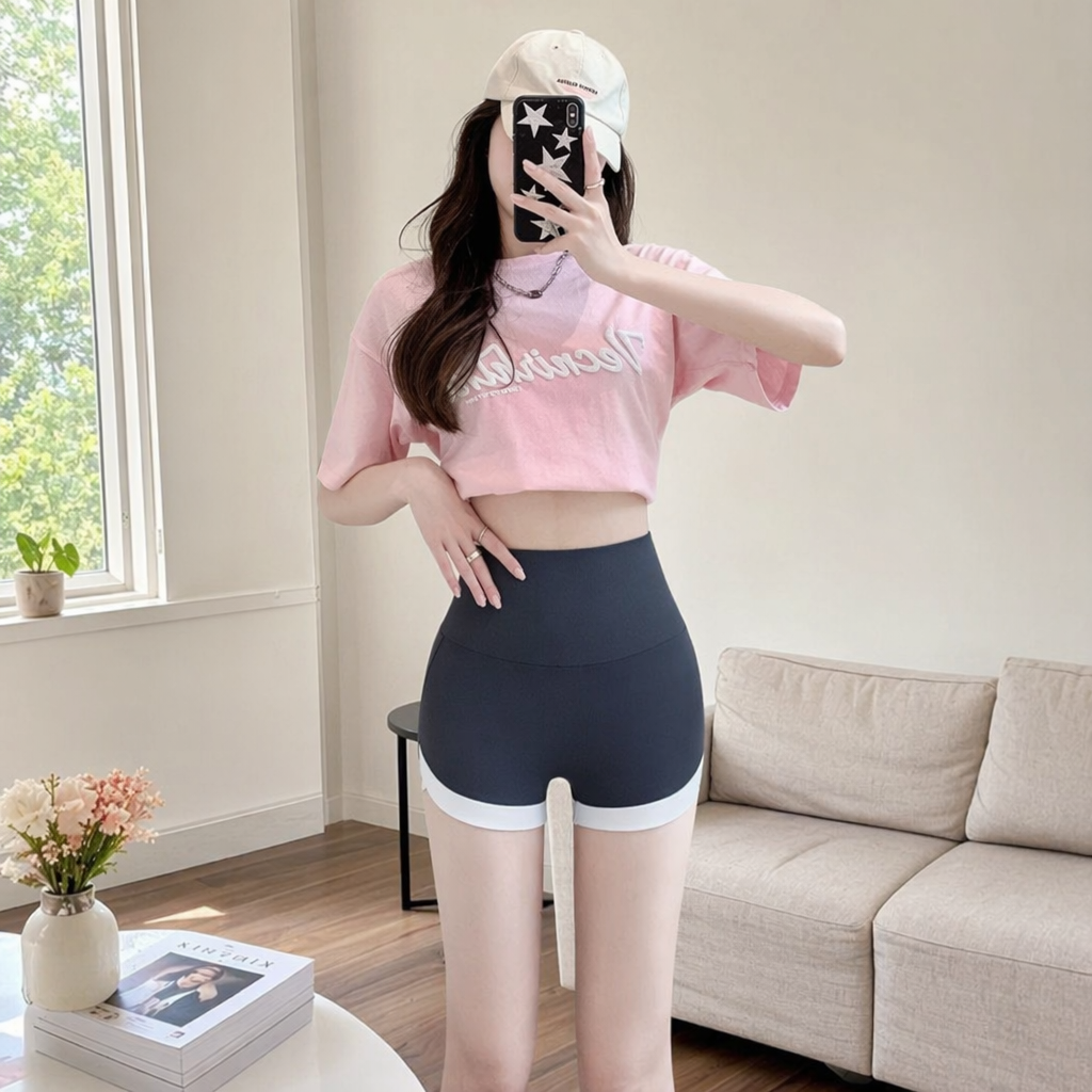 Легинсы утягивающие серые спортивные оптом из Китая — фотография 3