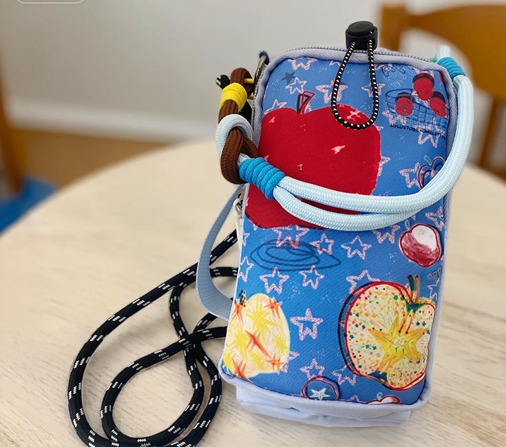 Сумка через плечо с чехлом для бутылки оптом из Китая — фотография 2