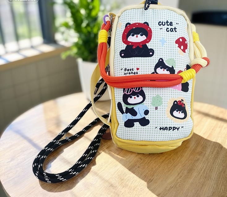 Сумка через плечо с чехлом для бутылки оптом из Китая — фотография 4