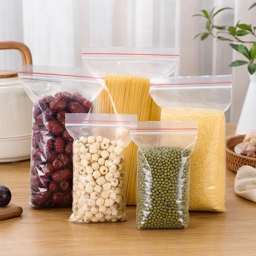 Пакеты с застёжкой утолщённые для продуктов оптом из Китая — фотография 3