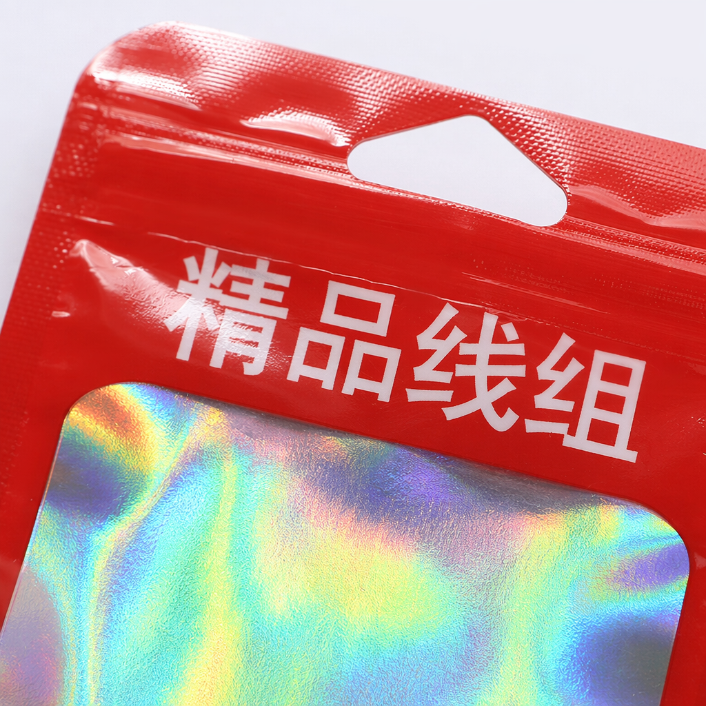 Пакет зип-лок розовый с дном для продуктов оптом из Китая — фотография 5