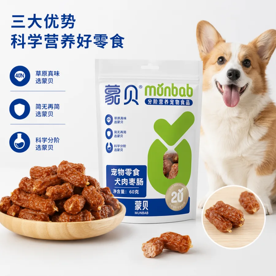 Колбаска вяленая мясная 500 г оптом из Китая — фотография 2