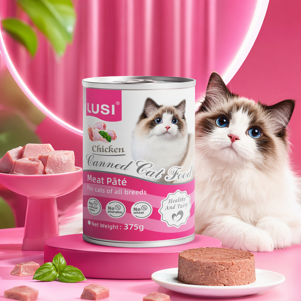 Консервы для кошек с курицей оптом из Китая — фотография 4