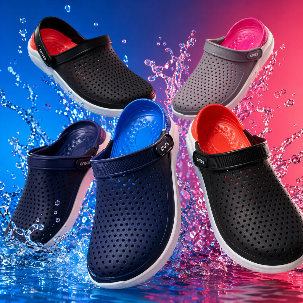 Сабо унисекс с перфорацией оптом из Китая — фотография 4