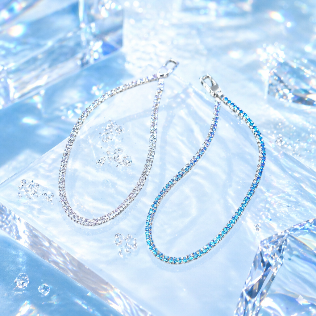 Серьги-цепочки серебристые женские оптом из Китая — фотография 4